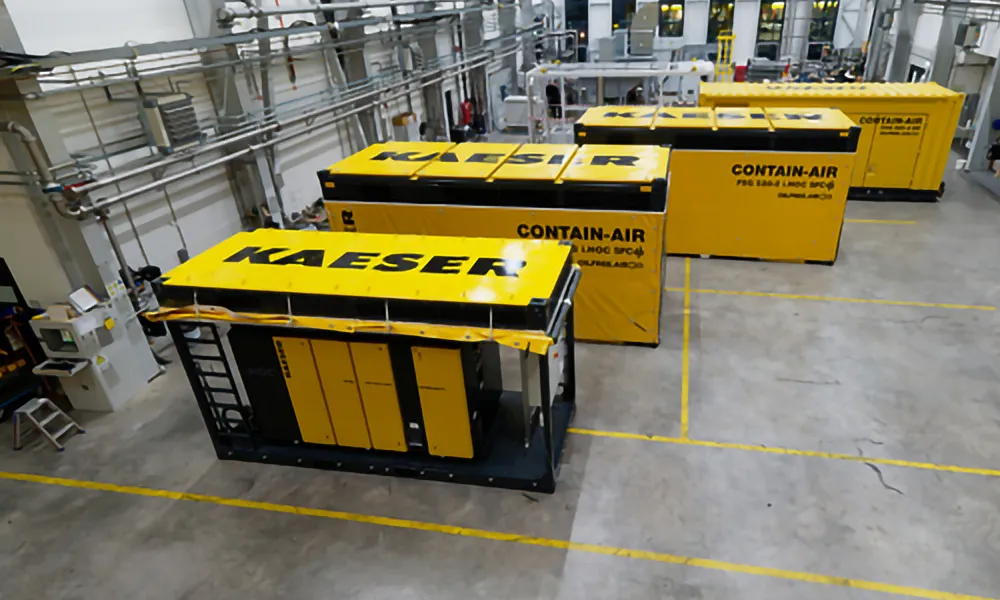 kaeser Containerstation Chemiewerk
